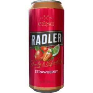 Alus dz. CĒSU RADLER zemeņu 2,5% 0,5L D