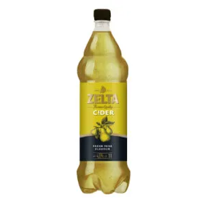 Alus dz.ZELTA Cider bumbier.4,5%1L PET D