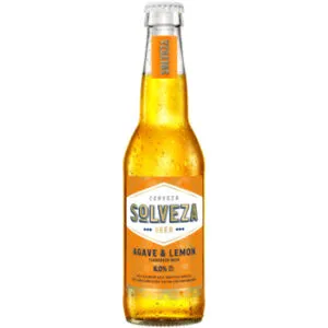 Alus SOLVEZA Agave&Lemon, stiklā, 6%, 0.33 l(DEP)