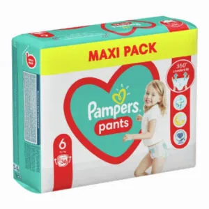Autiņbiksītes Pampers Pants S6 36gb