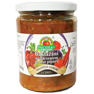 Baklažānu salāti konservēti asie 500g