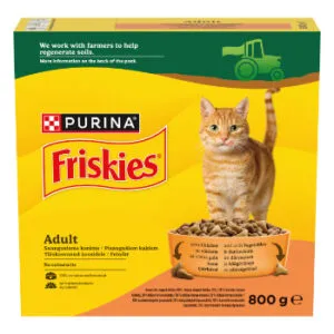 Barība kaķiem Friskies sausā vista 800g