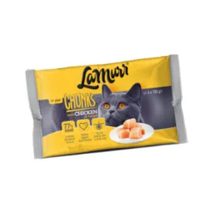 Barība kaķiem La Murr ar vistu mērcē 4X100g