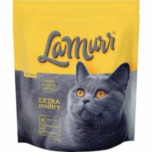 Sausā kaķu barība LA MURR Extra ar mājputnu garšu, 800g
