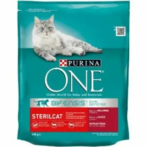 Barība sterilizētiem kaķiem Purina one 800g