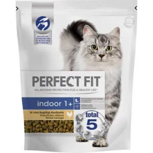 Sausā barība kaķiem PERFECT FIT dry Indoor Chicken 750g