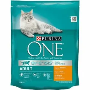 Barība kaķiem Purina One vista, pilngraudu kvieši 800g