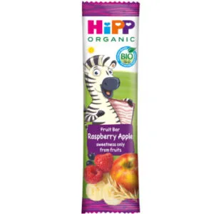 Batoniņš Hipp avenes, banāni un āboli Bio 23g