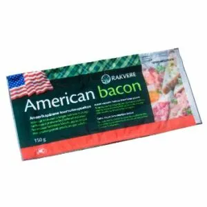 Bekons Rakvere amerikāņu gaumē auksti kūpināts šķēlēs 150g