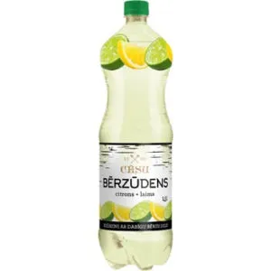 Dzēriens ar dabīgu bērzu sulu Citrons and Laims 1.5l, Cēsu
