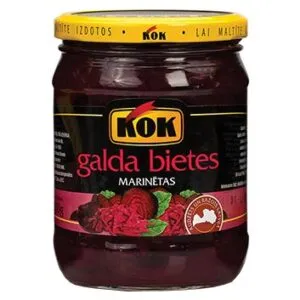 Bietes marinētas 500g (275g), KOK