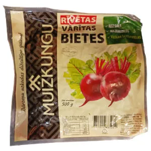 Vārītas bietes 500g, Muižkungu