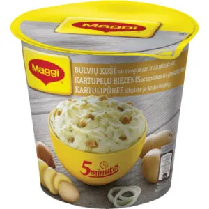 Ātri pagatavojams kartupeļu biezenis MAGGI ar sīpoliem 59g