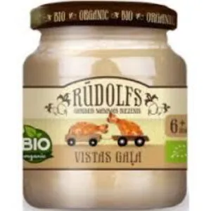 Biezenis RŪDOLFS BIO vistas gaļas 6+ 120g