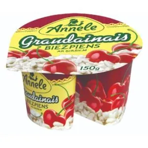 Biezpiens graudainais ar ķiršiem 150g, Annele
