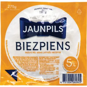 Biezpiens 5% JAUNPILS 275g