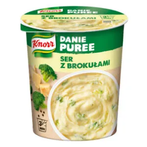 Ātri pagatavojamais Kartupeļu biezenis ar sieru un brokoļiem 50g, Knorr