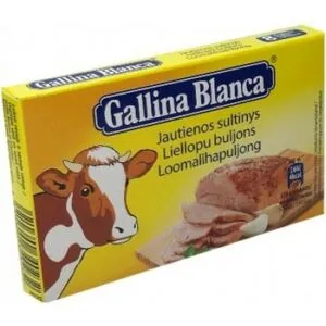 Liellopu gaļas buljons 8x10g, Gallina Blanca