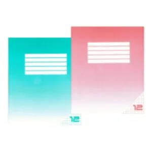 Burtnīca rūtiņu 12lp Divkrāsu