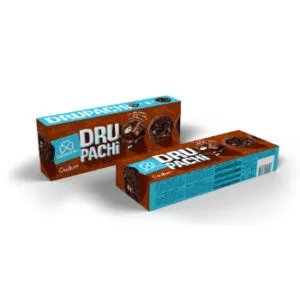 Cepumi Dru Pachi braunija tumšajā un baltajā šokolādē SKRĪVERU 126g