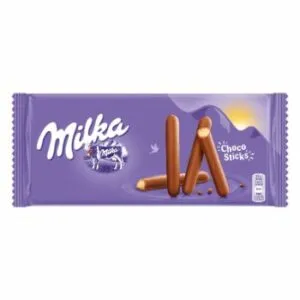 Milka cepumi Lila Stix 112g