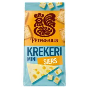 Krekeri Mini PĒTERGAILIS siera 72g