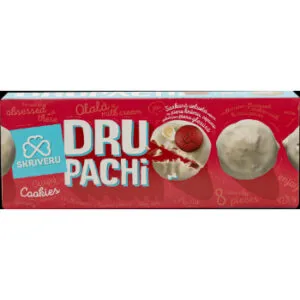 SKRĪVERU sarkanā velveta cepumi ar piena krēmu, cepumu gabaliņiem piena glazūrā, 128g