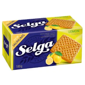 Cepumi SELGA ar citronu garšu 180g