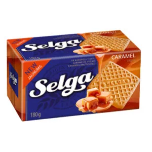 Cepumi ar karameļu garšu Selga 180g, Laima