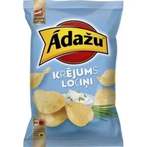 Čipsi Krējums  and  Lociņi 130g, Ādažu