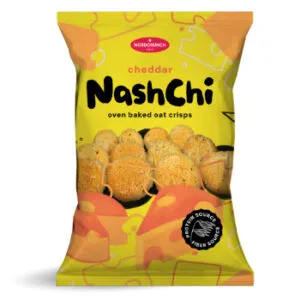 Auzu čipsi NASHCHI ar Čedara siera garšu 60g