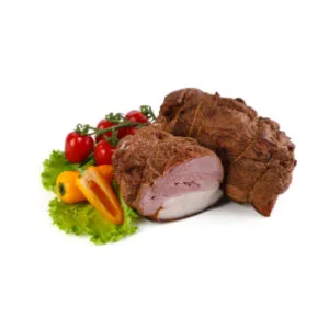 Cūkgaļas lāpstiņa marinēta, kūpināta sver.