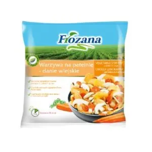Dārzeņi cepšanai Lauku gaumē saldēti 400g, Frozana