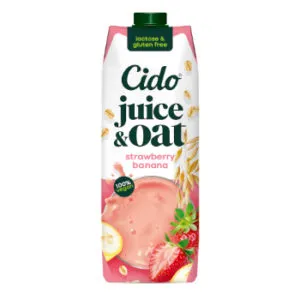 Auzu dzēriens CIDO zemeņu-banānu 1L