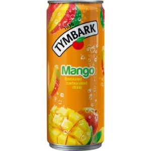 Dzēriens gāzēts Tymbark ar mango garšu 0,33l