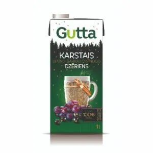 Dzēriens Gutta upeņu,sark.vīnogu 1l