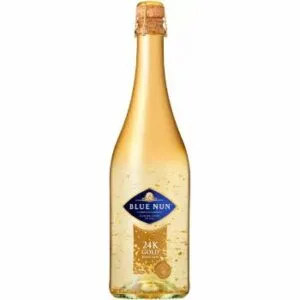 Dzirkstošais vīns BLUE NUN 22k Gold Edition, pussalds, 11%, 0.75l