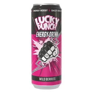 Enerģijas dzēriens Lucky Punch Wild Berries 0.33l