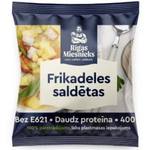 Frikadeles Rigas Miesnieks saldētas 400g