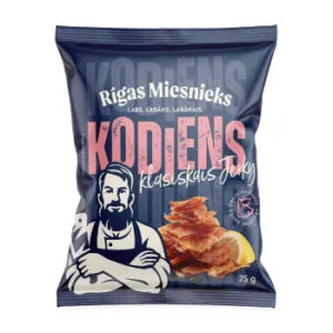 Cūkgaļas Jerky klasiskais KODIENS 75g