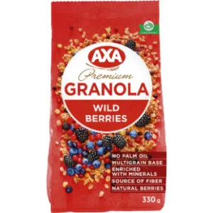 Granola Axa ar meža ogām 330g