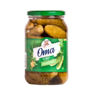 Gurķi marinēti klasiskie Oma 870g