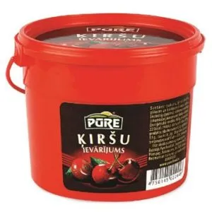 Ievārījums ķiršu 410g, Pūre