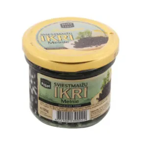 Melnie sviestmaižu ikri SUDRABLĪNIS Iecienītie 100g