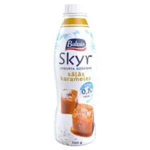 Baltais Jogurta dzēriens SKYR ar sāļo karameli 700g