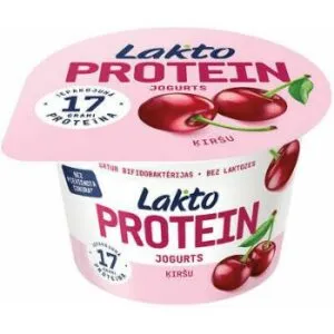 Jogurts Protein Lakto ķiršu bez laktozes 200g