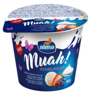 Alma Krējuma jogurts ar ogu-plombīra garšu 180g