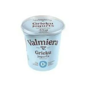 JOGURTS VALMIERA GRIEĶU 0% BEZ LAKTOZES 350G