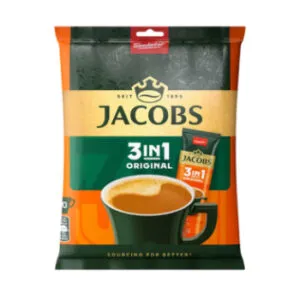 Kafija šķīstošā Jacobs 3in1 10×12.6g 126g