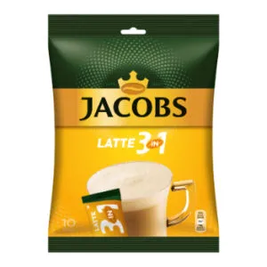 Kafijas dzēriens Jacobs Latte 10x12.5g bag.